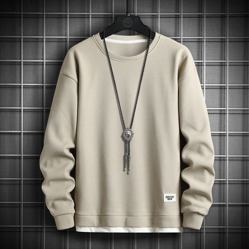 Herren lässiger Sweatshirt mit strukturiertem Stoff und modernem Schnitt Krohn-e