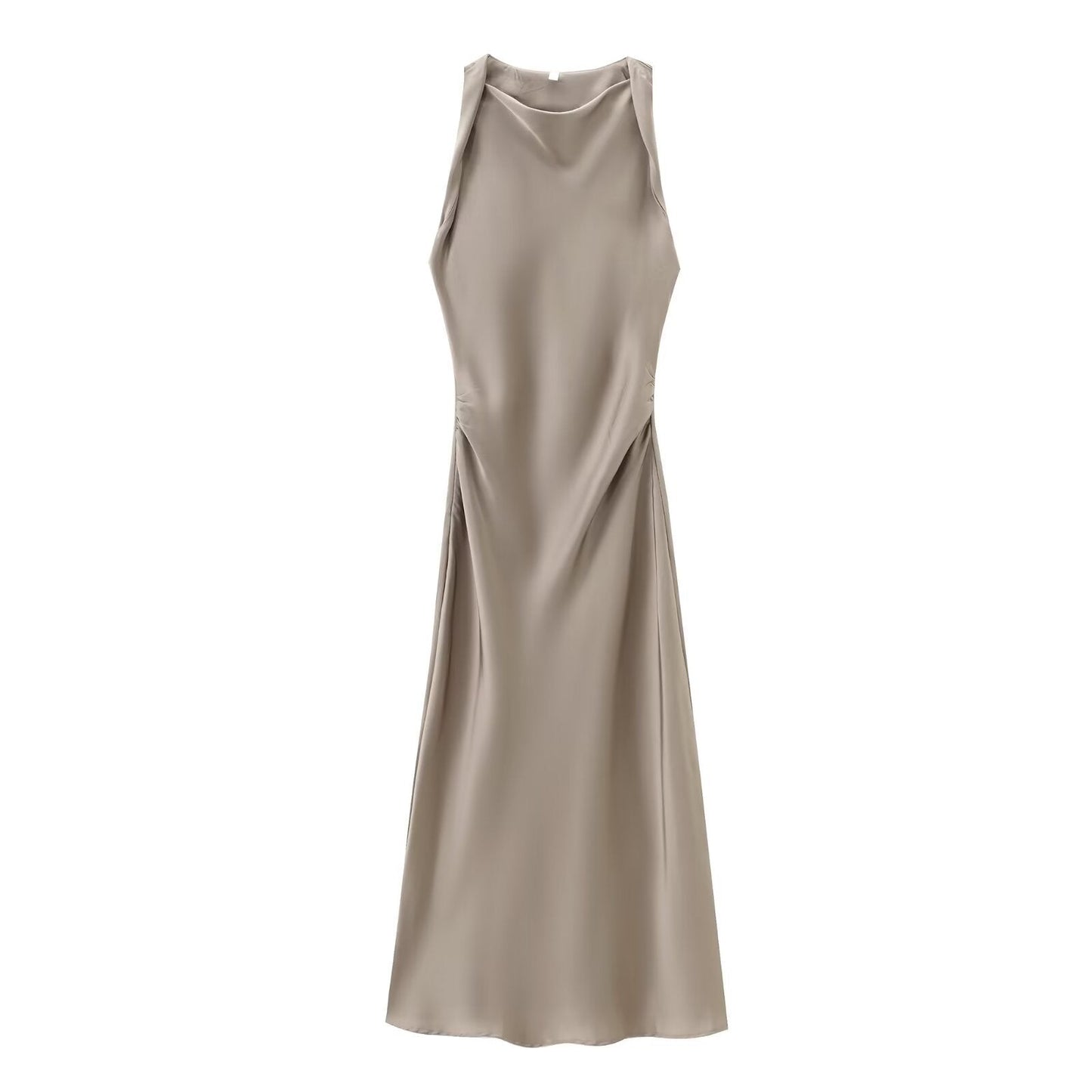 Elegantes langes Frühlingskleid