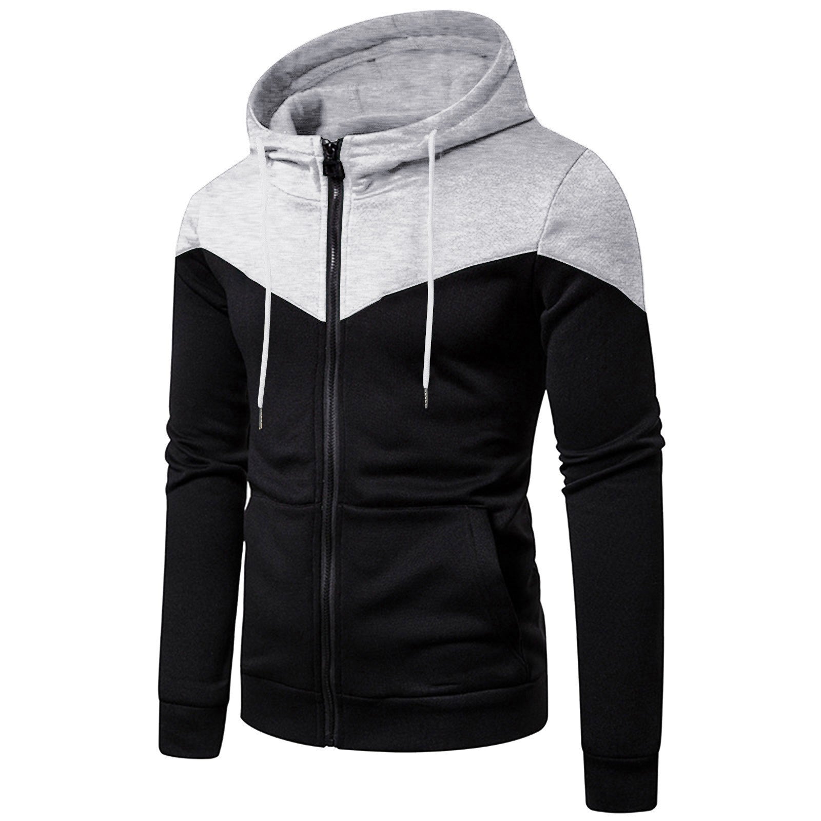 Herren sportliche Kapuzenjacke Krohn-e