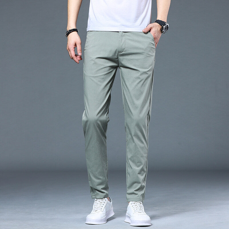 Herren luftige Freizeithosen im modernen Slim-Fit Design Krohn-e