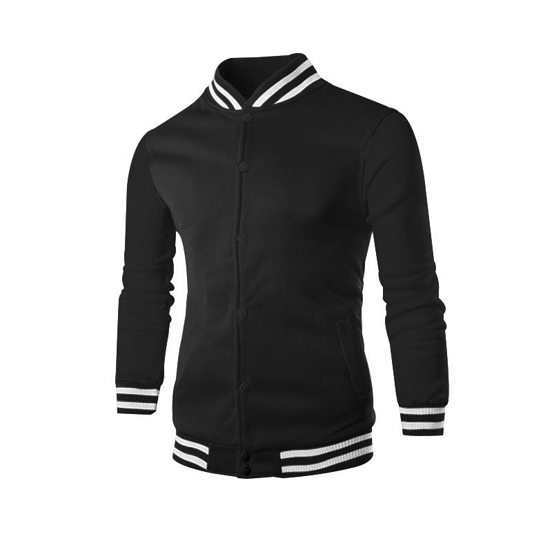 Herren Collegejacke mit elastischen Bündchen und hochwertiger Verarbeitung Krohn-e