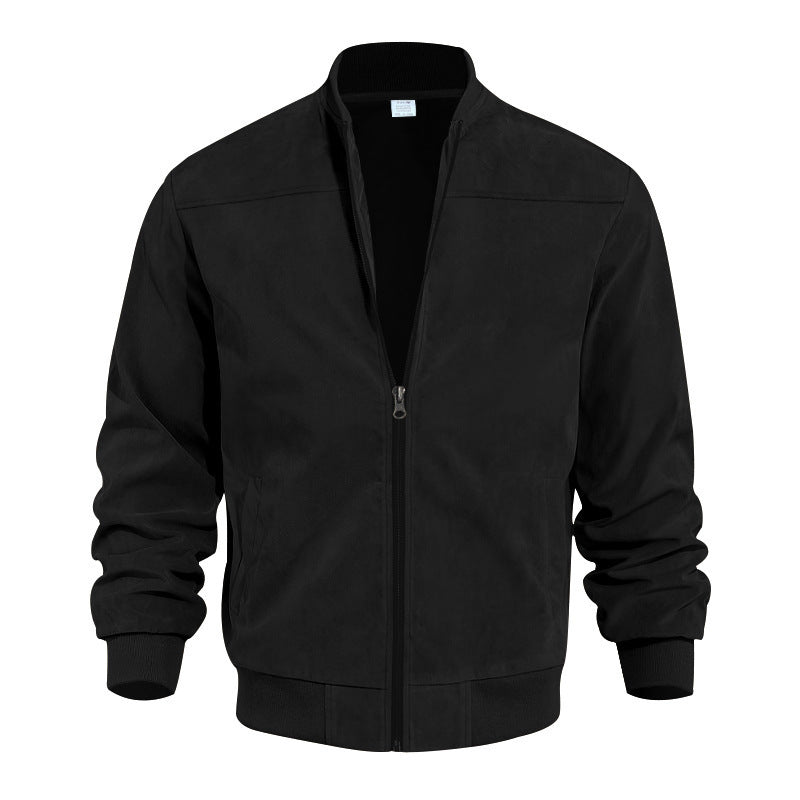 Herren Steppjacke mit strukturiertem Design und ribbed Bündchen Krohn-e