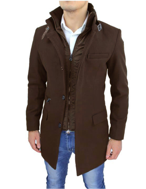 Herren modischer Warmjacke mit innovativem Innenfutter Krohn-e