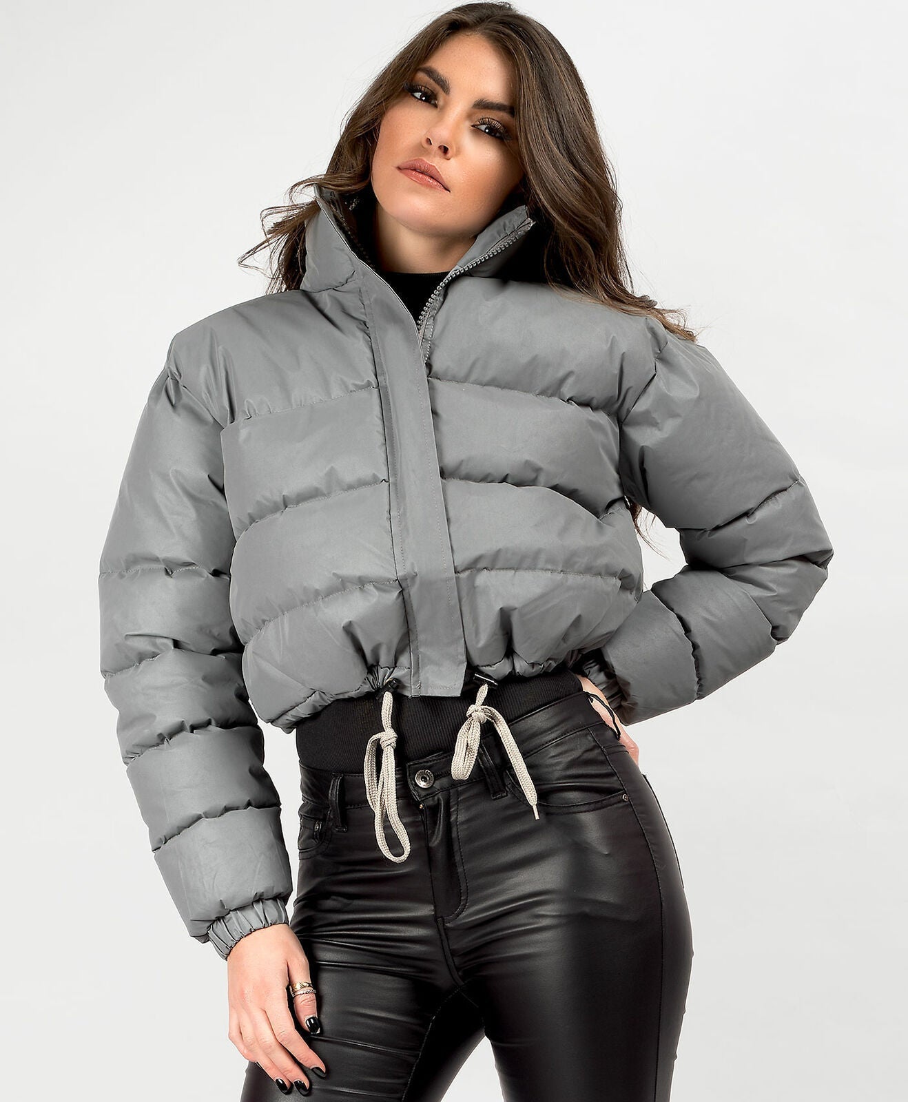 Damen trendige kurze Steppjacke Krohn-e