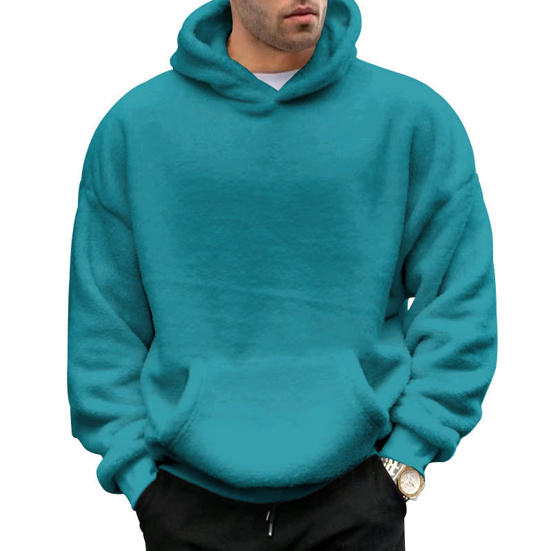 Herren bequemer Oversized Kapuzenpullover Krohn-e