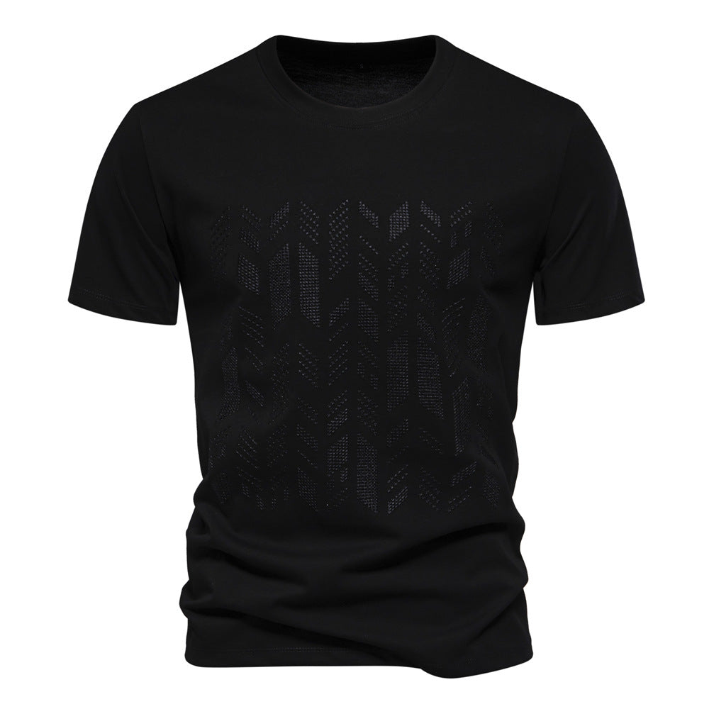 Herren T-Shirt mit innovativem Strukturdesign Krohn-e