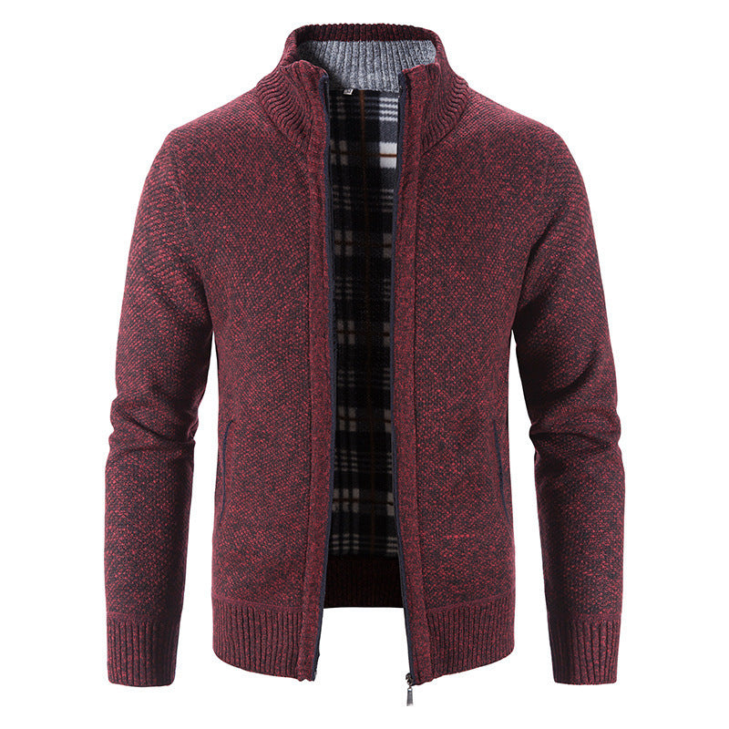 Herren Strickjacke mit innovativem wärmeisolierendem Innenfutter Krohn-e