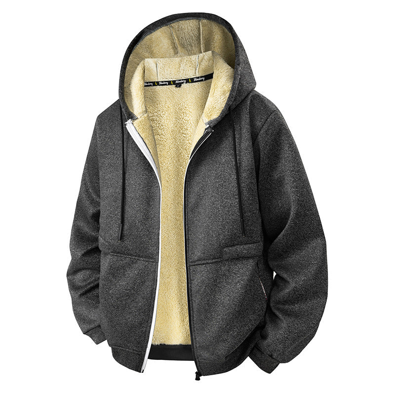 Herren warme Fleecejacke mit funktionalem Schnitt Krohn-e