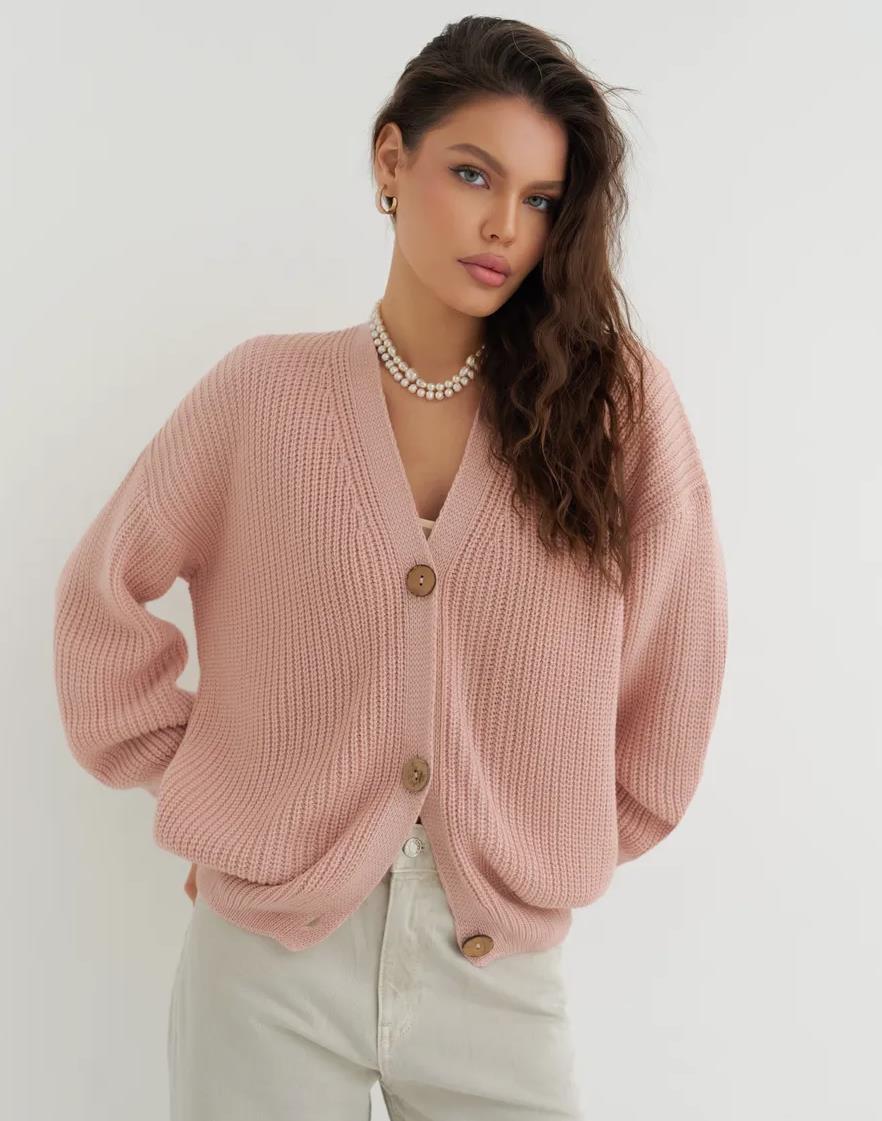 Damen lässiger Strickcardigan Krohn-e