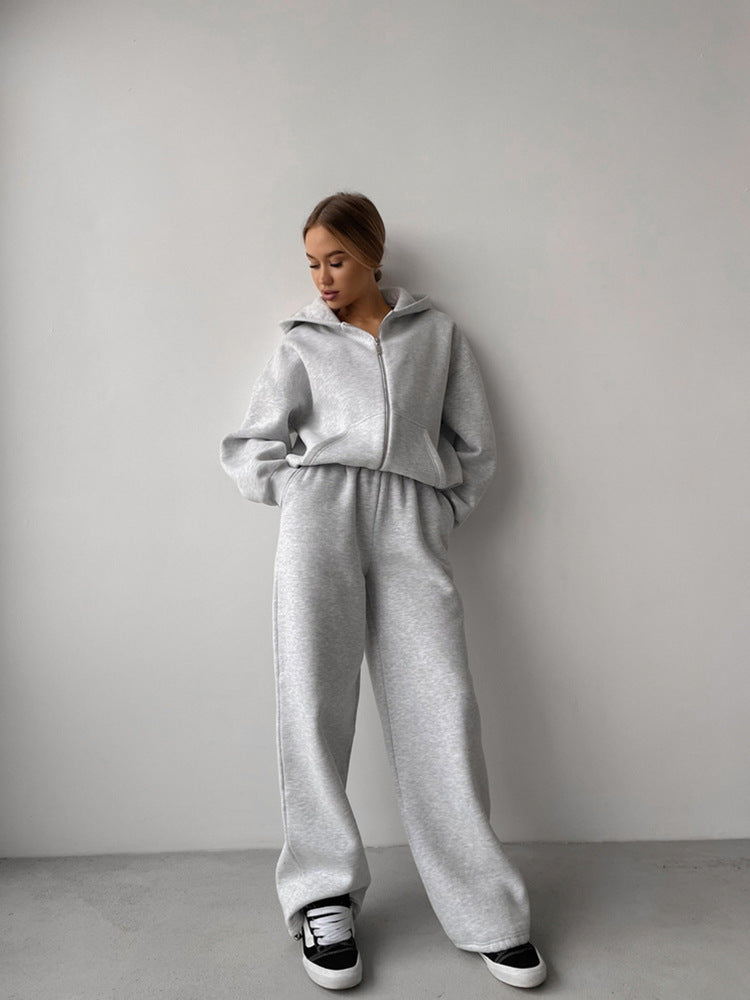Damen lässiges Hoodie- und Jogginghose-Set Krohn-e