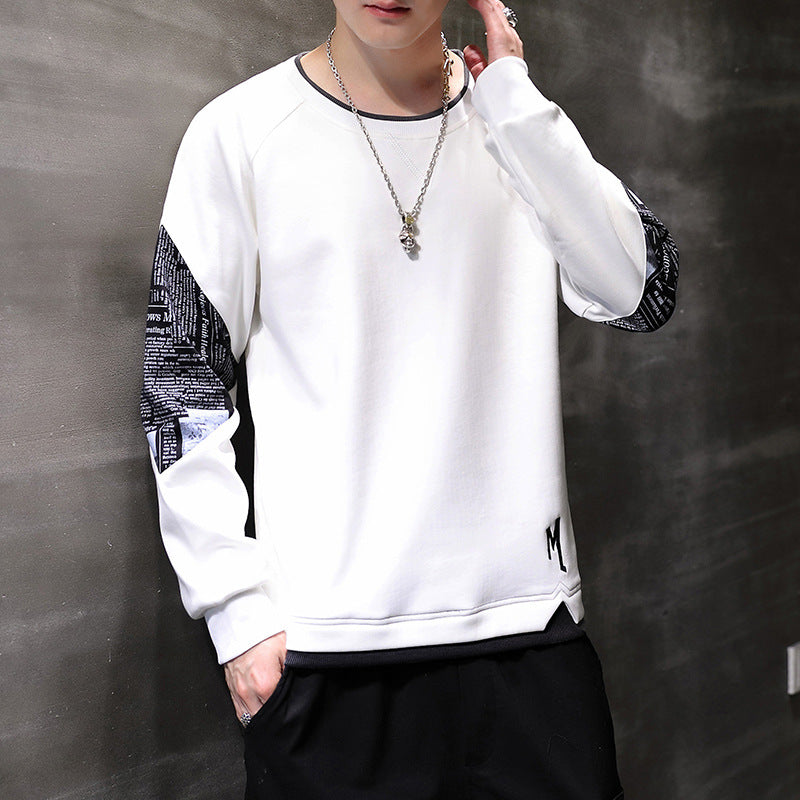 Herren modisches Sweatshirt mit einzigartigen Druckdetails Krohn-e