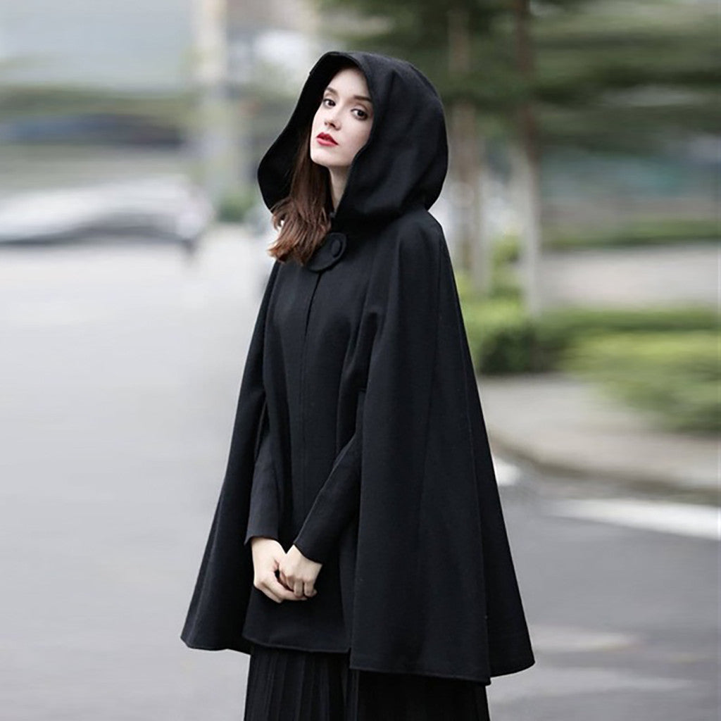 Damen Überwurf Poncho Krohn-e