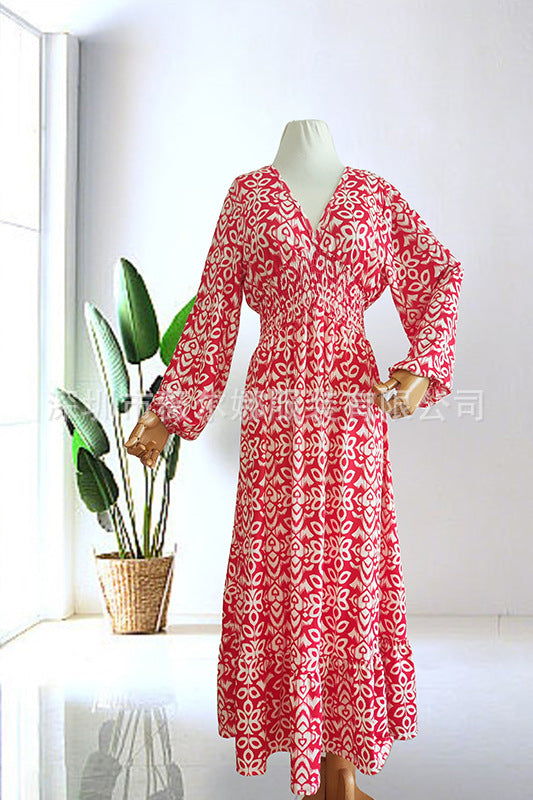 Fudus Locker Lang Strandkleid