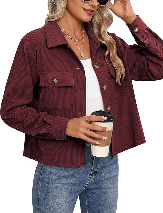 Damen lässige Overshirt-Jacke Krohn-e