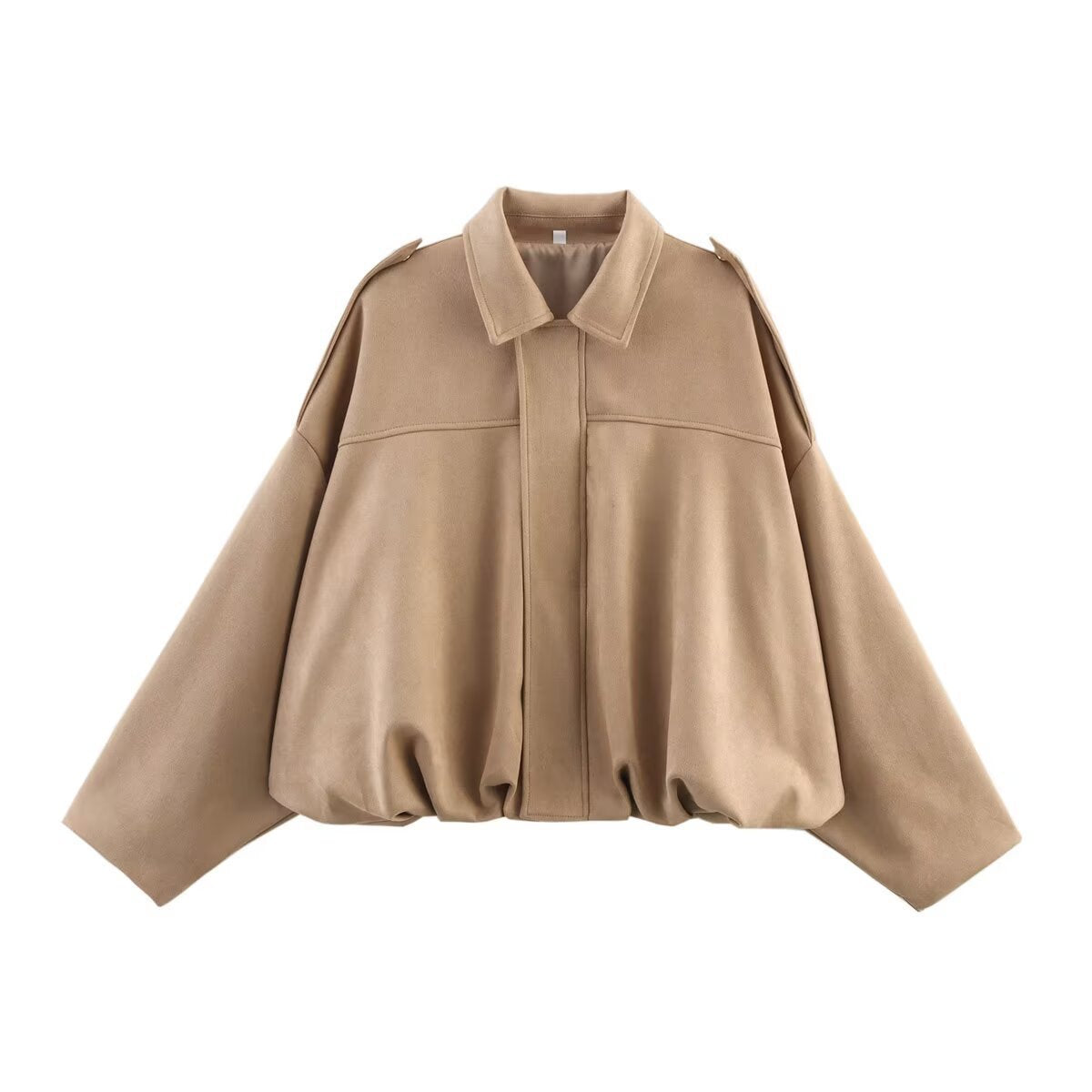 Damen trendige Oversized Jacke Krohn-e