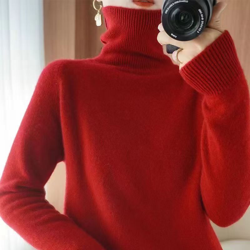 Damen Rollkragenpullover aus weichem Krohn-e