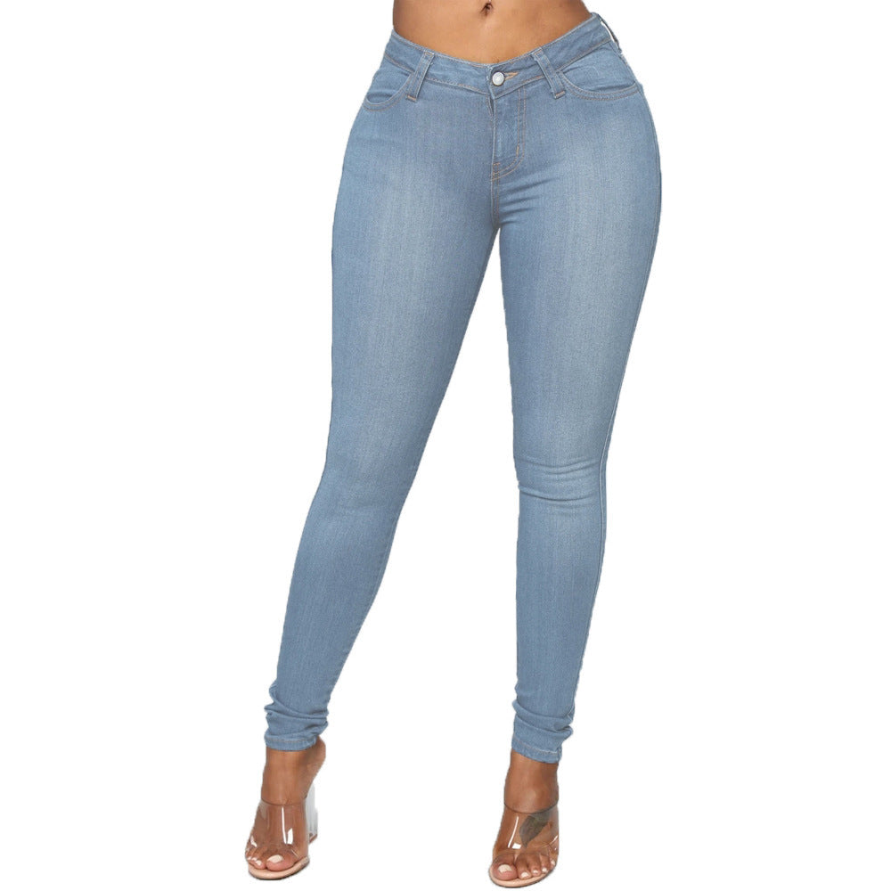 Damen High-Waist Skinny Jeans mit perfektem Sitz Krohn-e