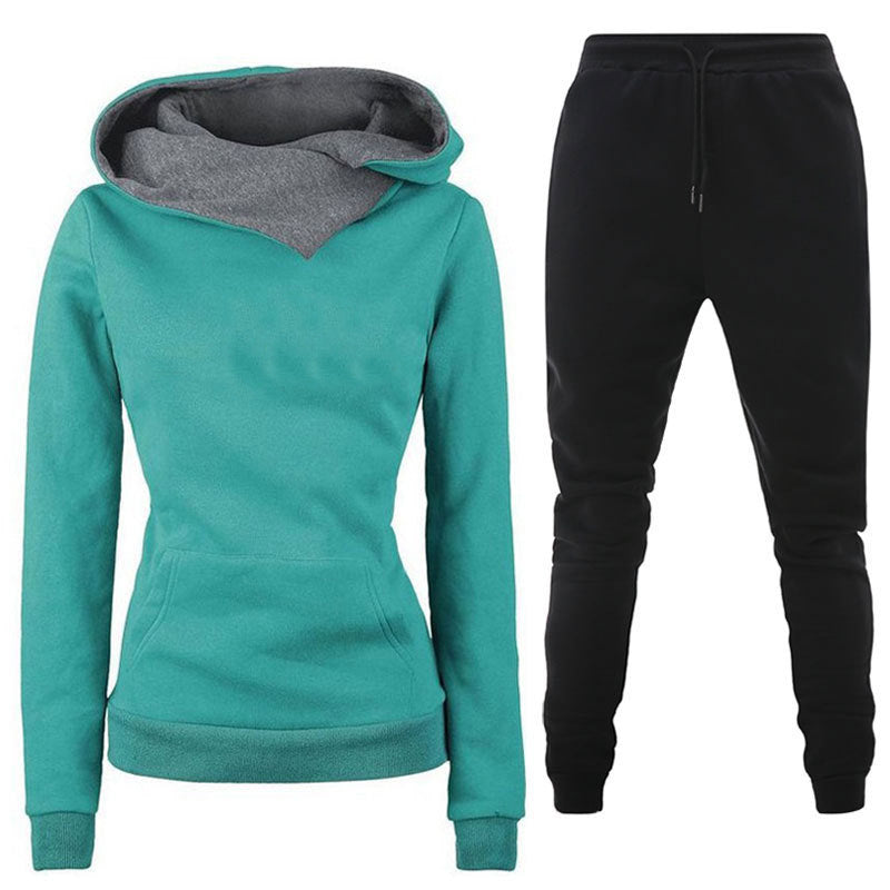 Damen Sportliches Sweater- und Jogginghose Set Krohn-e