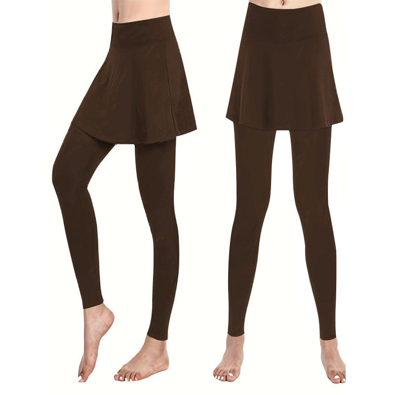 Damen Leggings mit integrierter Skirtschnitt Krohn-e