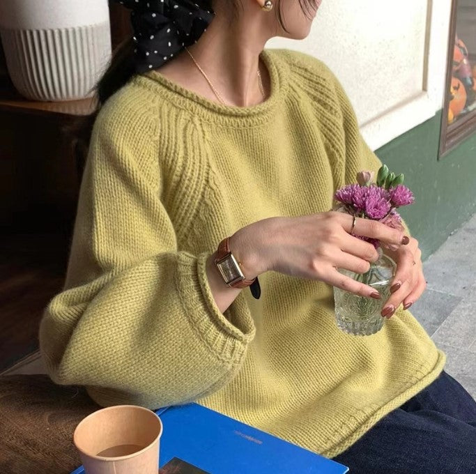 Damen Strickpullover mit lässiger Silhouette undmodernen Details Krohn-e