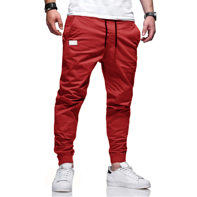 Herren lässige Cargo-Hose mit tapered Schnitt und praktischen Taschen Krohn-e