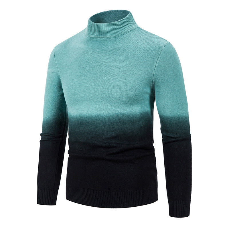 Herren rollkragen Pullover mit Farbverlauf Krohn-e