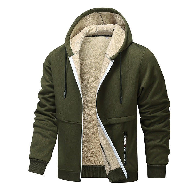 Herren kuschelige Fleecejacke mit hoher Wärmedämmung Krohn-e