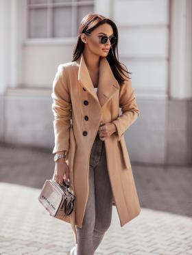 Damen Eleganter Woll-Trenchcoat Krohn-e