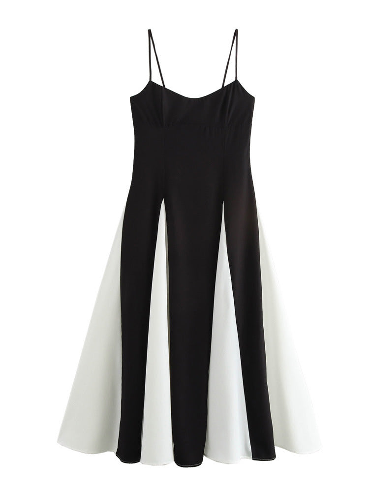 Fudus Patchwork Kleid: Großer Rock und Trägerkleid