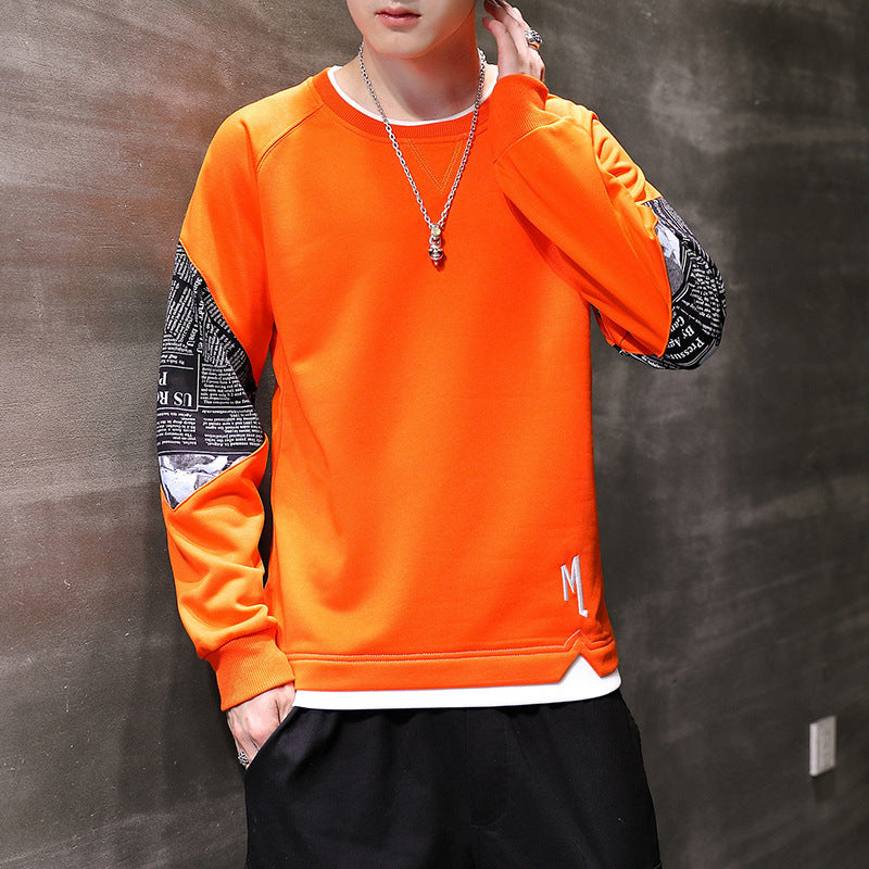 Herren modisches Sweatshirt mit einzigartigen Druckdetails Krohn-e