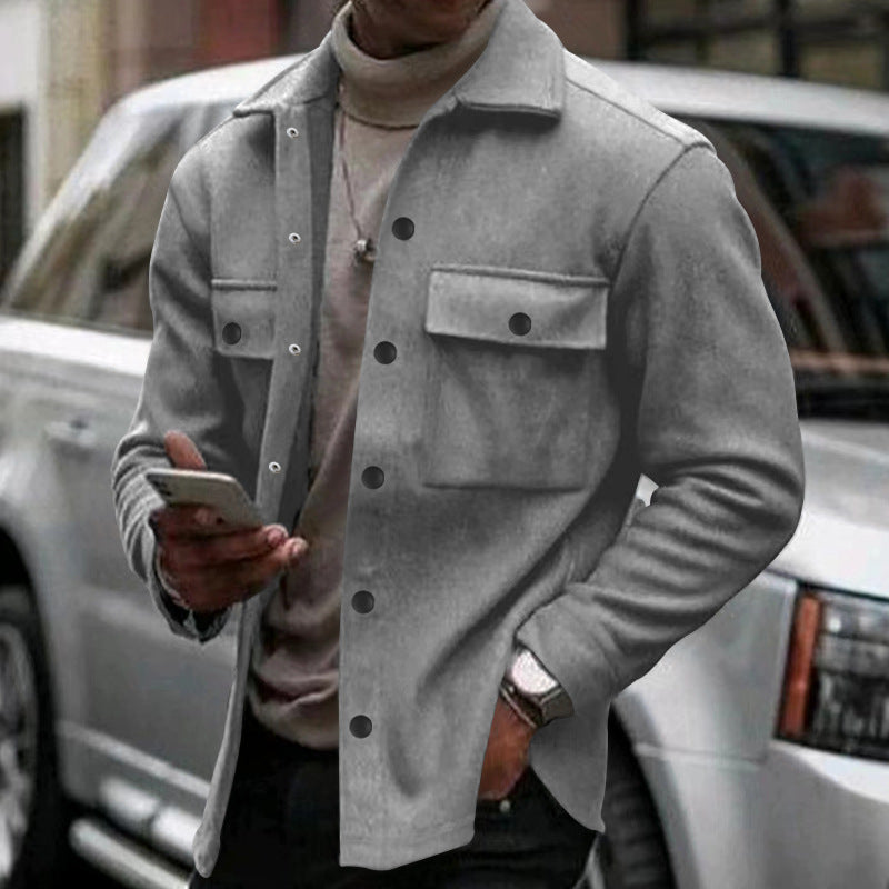 Herren Freizeitjacke mit praktischen Taschen und modernem Design Krohn-e