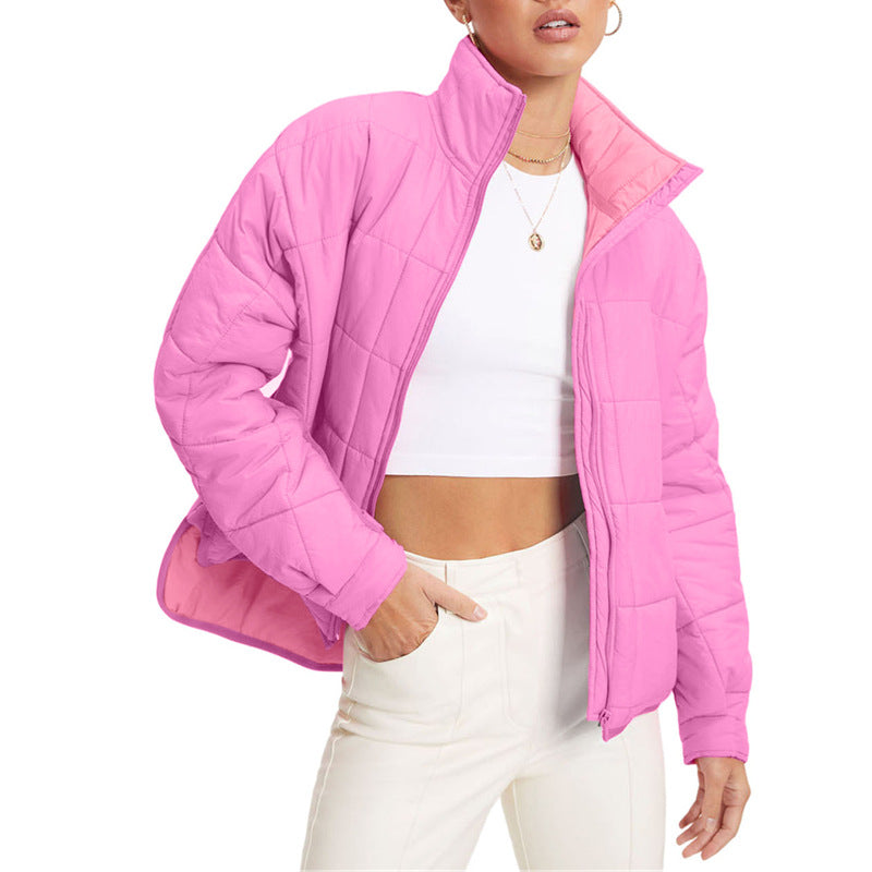 Damen wärmeisolierte Steppjacke mit hohem Kragen Krohn-e