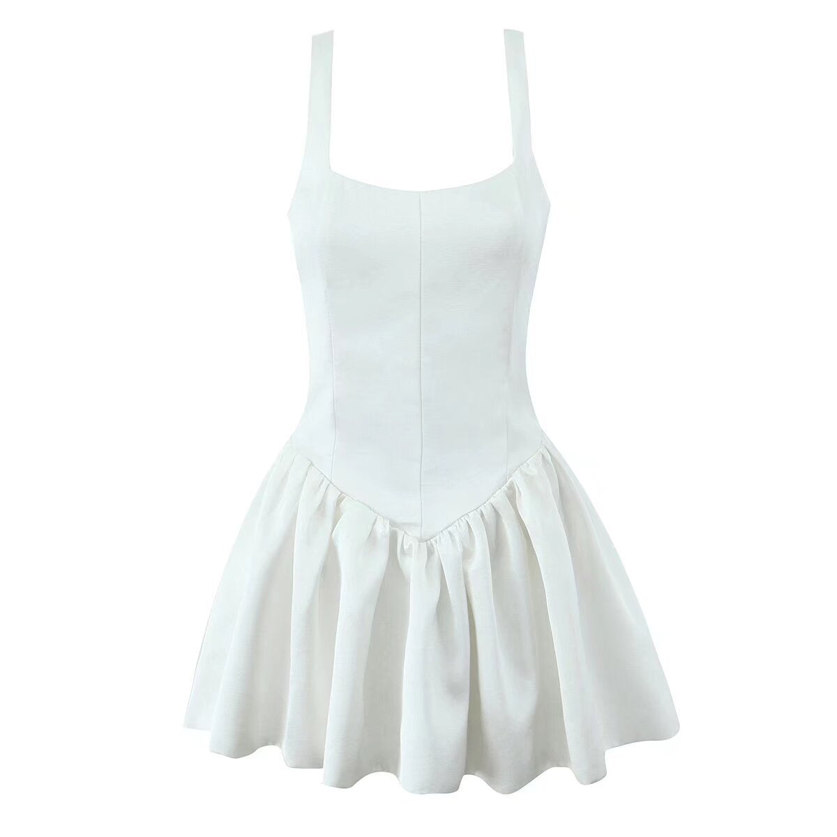 Minikleid von Fudus mit verspielten Puffärmeln