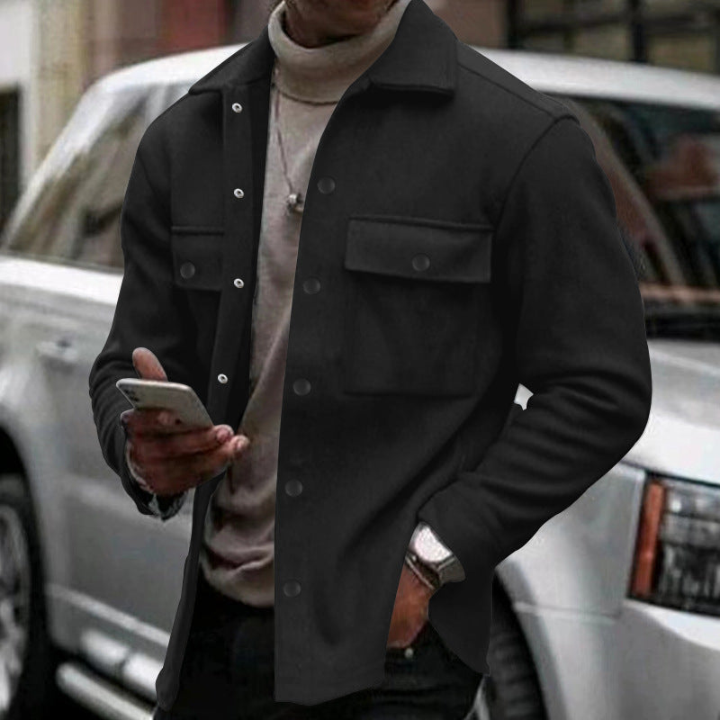 Herren Freizeitjacke mit praktischen Taschen und modernem Design Krohn-e