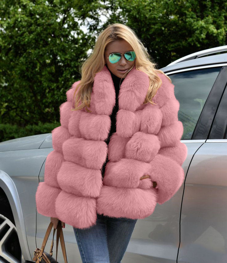 Damen Kunstpelz Bauschjacke Krohn-e