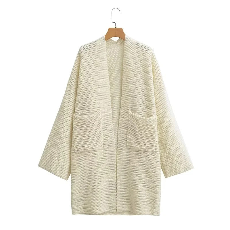 Damen Strickmantel mit Taschen Krohn-e