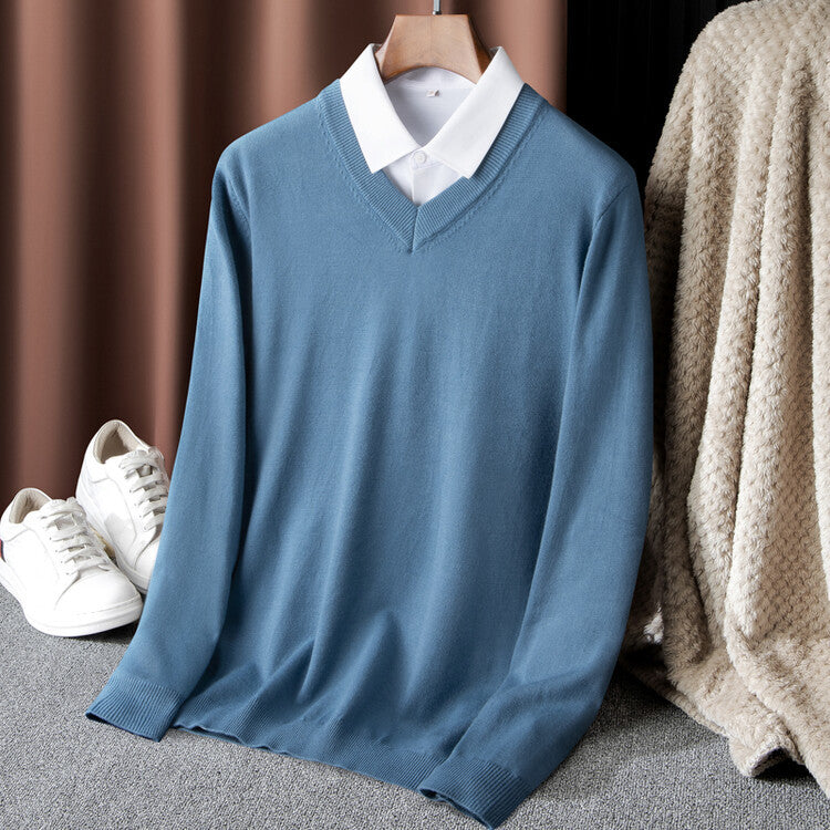 Herren V-Ausschnitt Pullover Krohn-e