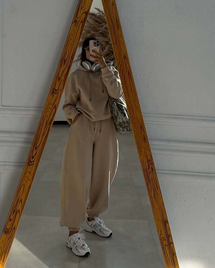 Damen entspannter Oversized Jogginganzug Krohn-e