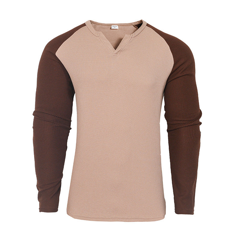Herren Langarmshirt mit innovativem Strukturdesign Krohn-e