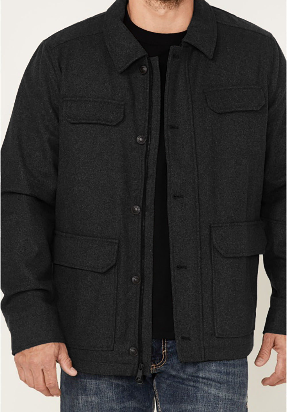 Herren lässige Flanelljacke Krohn-e