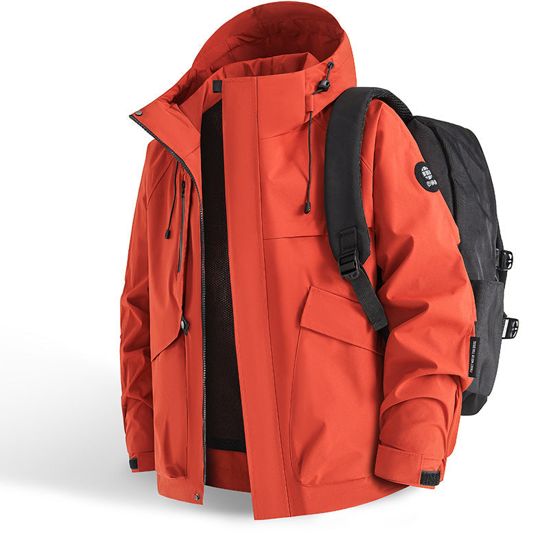 Herren technische Outdoor-Jacke mit innovativem Taschenkonzept und atmungsaktiven Materialien Krohn-e