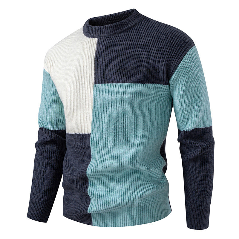 Herren stilvoller und komfortabler gestrickter Pullover Krohn-e