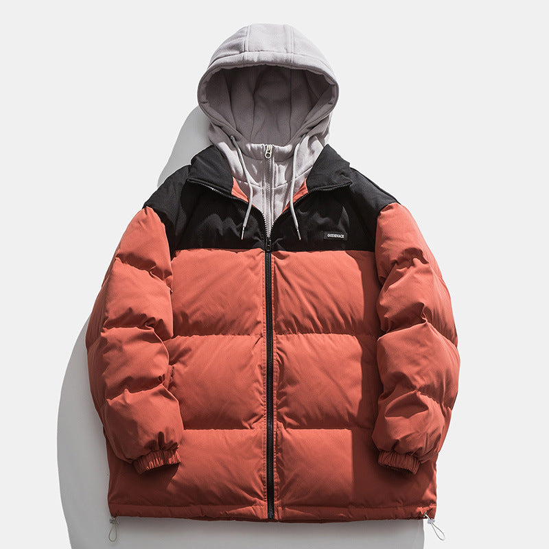 Herren Winterjacke mit abnehmbarer Kapuze und wärmeisolierender Fütterung Krohn-e