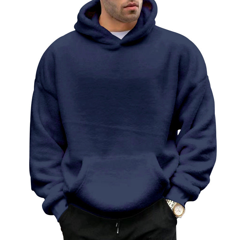 Herren bequemer Oversized Kapuzenpullover Krohn-e