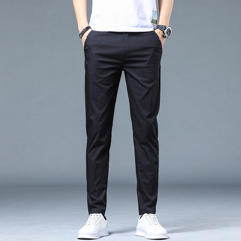 Herren luftige Freizeithosen im modernen Slim-Fit Design Krohn-e