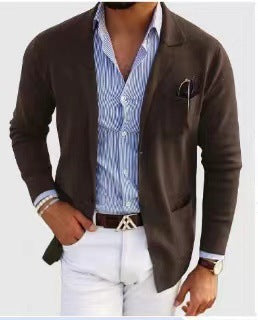 Herren elegante und bequeme Strickjacke Krohn-e