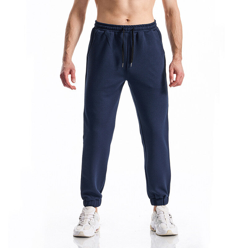 Herren Sportliche Freizeithose mit strukturierter Oberfläche Krohn-e