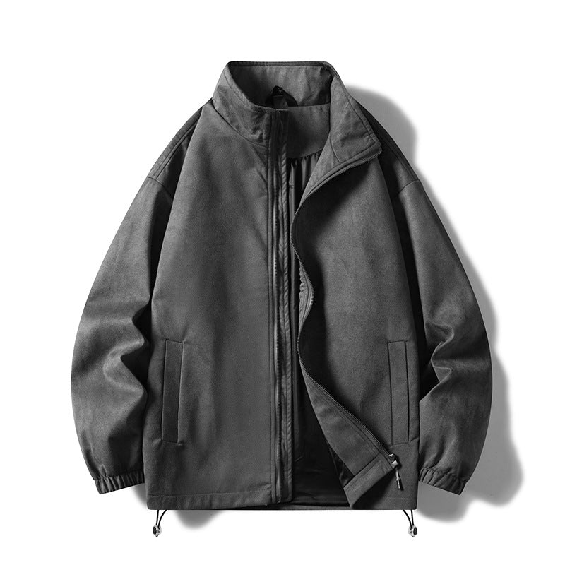Herren Fleecejacke mit elastischen Bündchen und praktischen Taschen Krohn-e