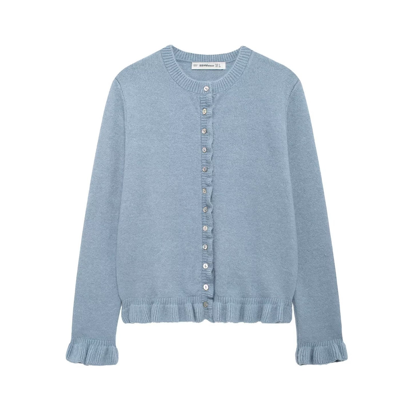 Damen elegante Strickjacke mit dekorativen Knöpfen Krohn-e