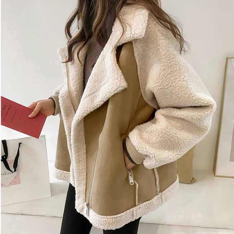 Krohn-e | Overgrößed Plüschjacke